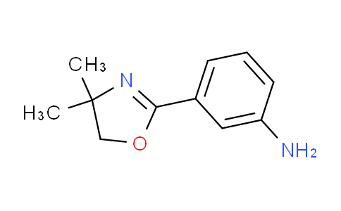 CAS No. 913731-10-9, 3-(4,4-Dimethyl-4,5-dihydrooxazol-2-yl)aniline