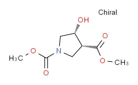 CAS No. 80616-41-7, Dimethyl cis-4-Hydroxypyrrolidine-1,3-dicarboxylate