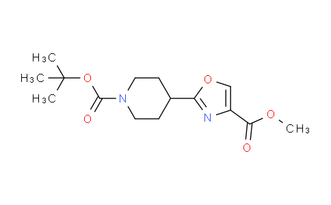 CAS No. 922516-07-2, METHYL 2-(1-BOC-PIPERIDIN-4-YL)OXAZOLE-4-CARBOXYLATE