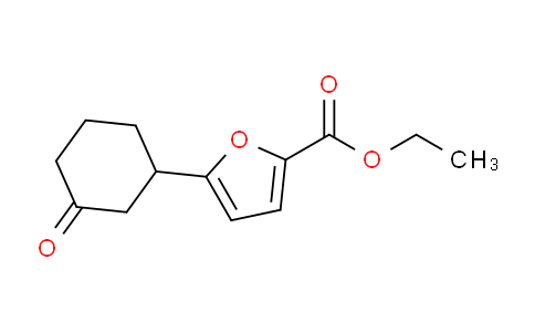 CAS No. 883898-17-7, Ethyl 5-(3-oxocyclohexyl)-2-furoate