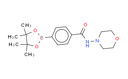 CAS No. 879486-47-2, [4-(4'-Aminomorpholine-1-carbonyl)phenyl]boronic acid pinacol ester