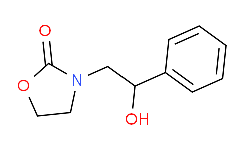 CAS No. 82191-11-5, 3-(2-Hydroxy-2-phenylethyl)oxazolidin-2-one