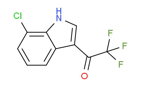 CAS No. 934185-80-5, 1-(7-Chloro-3-indolyl)-2,2,2-trifluoroethanone