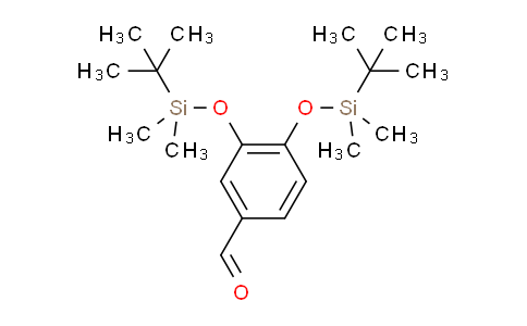 CAS No. 99815-16-4, 3,4-Bis[(tert-butyldimethylsilyl)oxy]benzaldehyde
