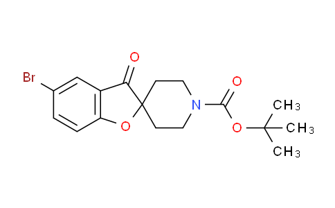 CAS No. 865758-53-8, tert-Butyl 5-bromo-3-oxo-3H-spiro[benzofuran-2,4'-piperidine]-1'-carboxylate