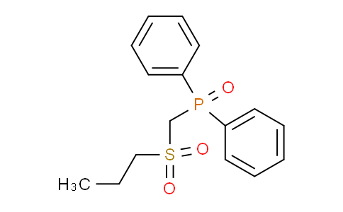 CAS No. 93017-17-5, Diphenyl((propylsulfonyl)methyl)phosphine oxide