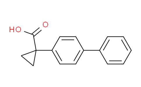 CAS No. 93022-07-2, 1-(4-Biphenylyl)cyclopropanecarboxylic Acid
