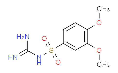 CAS No. 931967-80-5, N-Carbamimidoyl-3,4-dimethoxybenzenesulfonamide