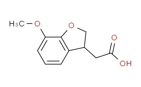 CAS No. 93198-73-3, 7-Methoxy-2,3-dihydrobenzofuran-3-acetic Acid
