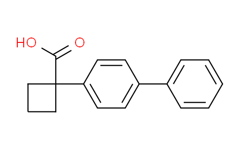 CAS No. 93319-07-4, 1-(4-Biphenylyl)cyclobutanecarboxylic Acid