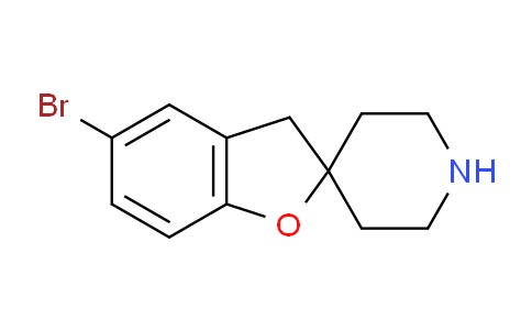 CAS No. 91830-17-0, 5-Bromo-3H-spiro[benzofuran-2,4'-piperidine]