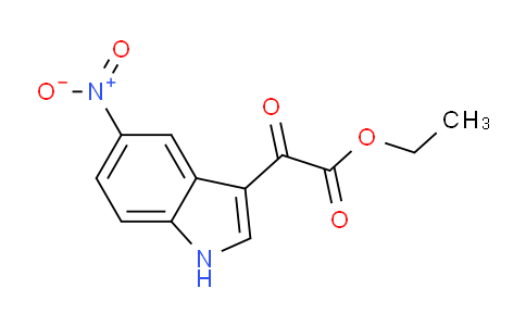 CAS No. 91974-31-1, Ethyl 2-(5-Nitro-3-indolyl)-2-oxoacetate