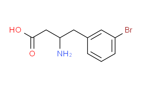 CAS No. 919988-42-4, 3-Amino-4-(3-bromophenyl)butyric Acid