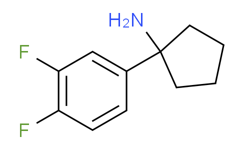 CAS No. 920501-72-0, 1-(3,4-Difluorophenyl)cyclopentanamine