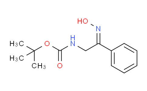 CAS No. 912762-45-9, tert-Butyl (2-(hydroxyimino)-2-phenylethyl)carbamate
