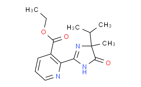 CAS No. 81333-63-3, Ethyl 2-(4-isopropyl-4-methyl-5-oxo-4,5-dihydro-1H-imidazol-2-yl)nicotinate