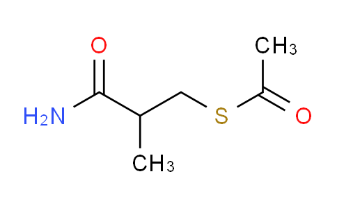 CAS No. 909027-82-3, S-(3-Amino-2-methyl-3-oxopropyl) ethanethioate