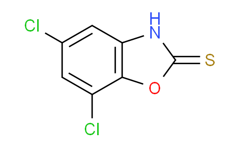 CAS No. 98279-11-9, 5,7-Dichlorobenzoxazole-2(3H)-thione