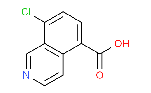 CAS No. 945470-53-1, 8-Chloroisoquinoline-5-carboxylic acid