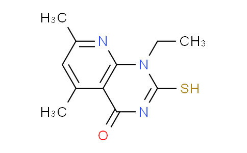 CAS No. 937599-68-3, 1-Ethyl-2-mercapto-5,7-dimethylpyrido[2,3-d]pyrimidin-4(1H)-one