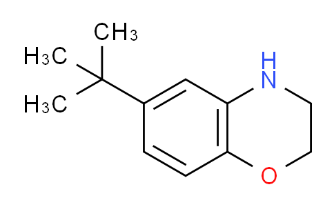 CAS No. 937681-62-4, 6-(tert-Butyl)-3,4-dihydro-2H-1,4-benzoxazine