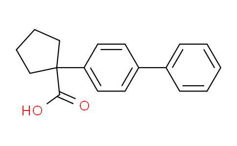 CAS No. 93877-26-0, 1-(4-Biphenylyl)cyclopentanecarboxylic Acid