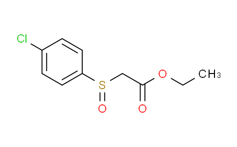 CAS No. 91077-12-2, Ethyl 2-((4-chlorophenyl)sulfinyl)acetate