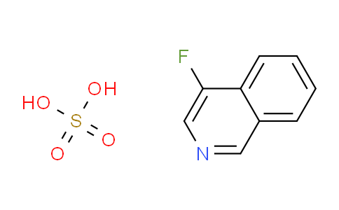 CAS No. 906820-09-5, 4-Fluoroisoquinoline sulfate