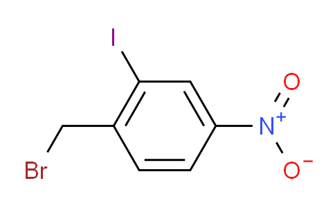 CAS No. 89642-21-7, 2-Iodo-4-nitrobenzyl Bromide