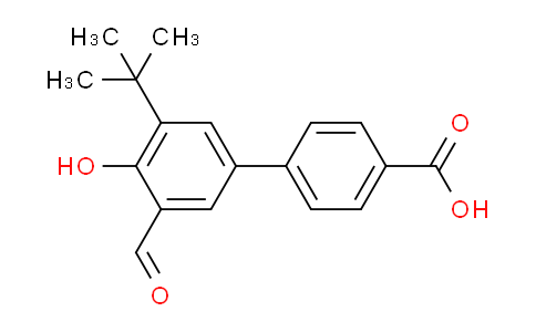 CAS No. 935478-29-8, 3’-(tert-Butyl)-5’-formyl-4’-hydroxybiphenyl-4-carboxylic Acid