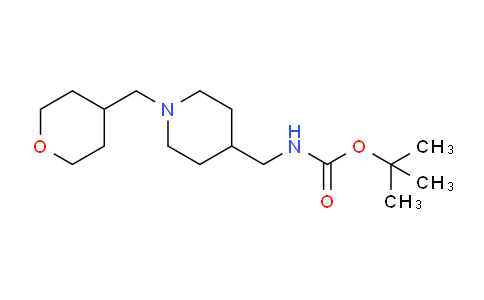 CAS No. 935696-99-4, tert-Butyl ((1-((tetrahydro-2H-pyran-4-yl)methyl)piperidin-4-yl)methyl)carbamate