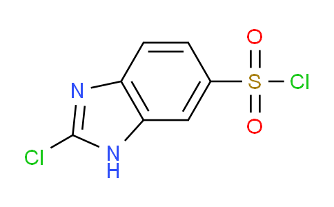 CAS No. 954262-24-9, 2-Chloro-1H-benzo[d]imidazole-6-sulfonyl chloride