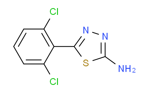 CAS No. 89978-31-4, 5-(2,6-Dichlorophenyl)-1,3,4-thiadiazol-2-amine