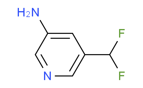 CAS No. 899898-94-3, 5-(Difluoromethyl)pyridin-3-amine