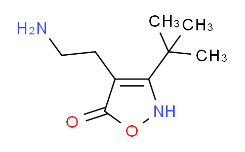 CAS No. 952959-48-7, 4-(2-Aminoethyl)-3-(tert-butyl)isoxazol-5(2H)-one
