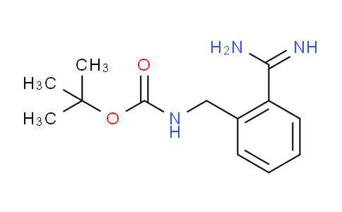 CAS No. 954238-46-1, tert-Butyl 2-carbamimidoylbenzylcarbamate