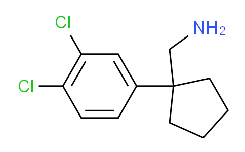 CAS No. 944348-62-3, 1-(3,4-Dichlorophenyl)cyclopentanemethanamine