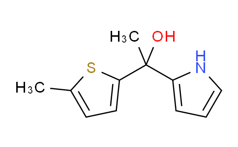 CAS No. 944646-43-9, 1-(5-Methylthiophen-2-yl)-1-(1H-pyrrol-2-yl)ethanol
