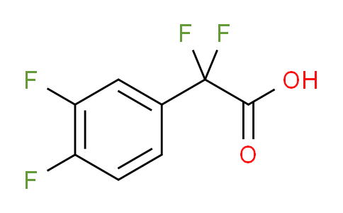 CAS No. 915030-48-7, 2-(3,4-Difluorophenyl)-2,2-difluoroacetic Acid