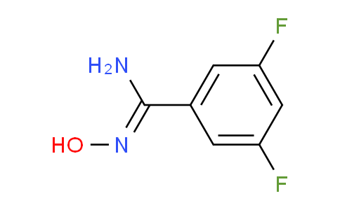 CAS No. 874880-59-8, 3,5-Difluorobenzamidoxime