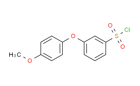 CAS No. 874959-95-2, 3-(4-Methoxyphenoxy)benzene-1-sulfonyl chloride