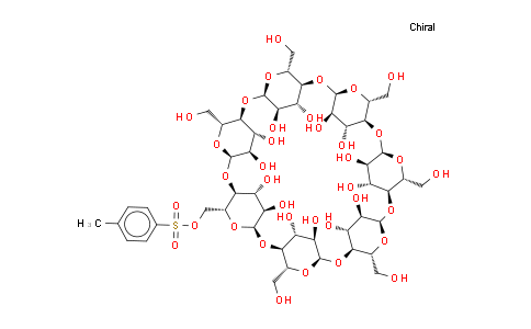 CAS No. 67217-55-4, Mono-(6-p-toluenesulfonyl)-β-cyclodextrin