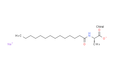 CAS No. 67395-95-3, N-Tetradecanoyl-alanine mono sodium salt