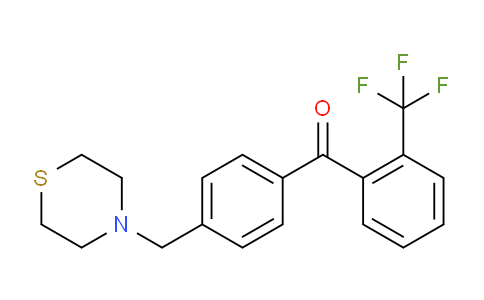 MC814413 | 898782-96-2 | 4'-Thiomorpholinomethyl-2-trifluoromethylbenzophenone