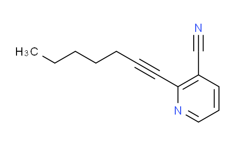 CAS No. 885949-68-8, 2-(Hept-1-yn-1-yl)nicotinonitrile