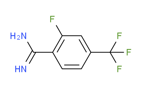 CAS No. 885957-02-8, 2-Fluoro-4-(trifluoromethyl)benzimidamide