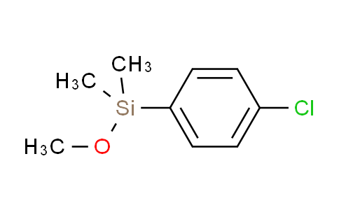 CAS No. 62244-44-4, Dimethylmethoxy(4-chlorophenyl)silane