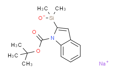 CAS No. 879904-86-6, Sodium (N-(Boc)-2-indolyl)dimethylsilanolate