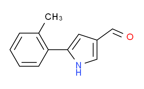 CAS No. 881674-64-2, 5-(2-Methylphenyl)-1H-pyrrole-3-carbaldehyde