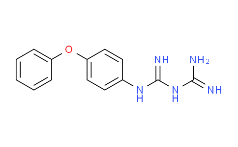 CAS No. 92295-27-7, N-(4-Phenoxyphenyl)imidodicarbonimidic diamide